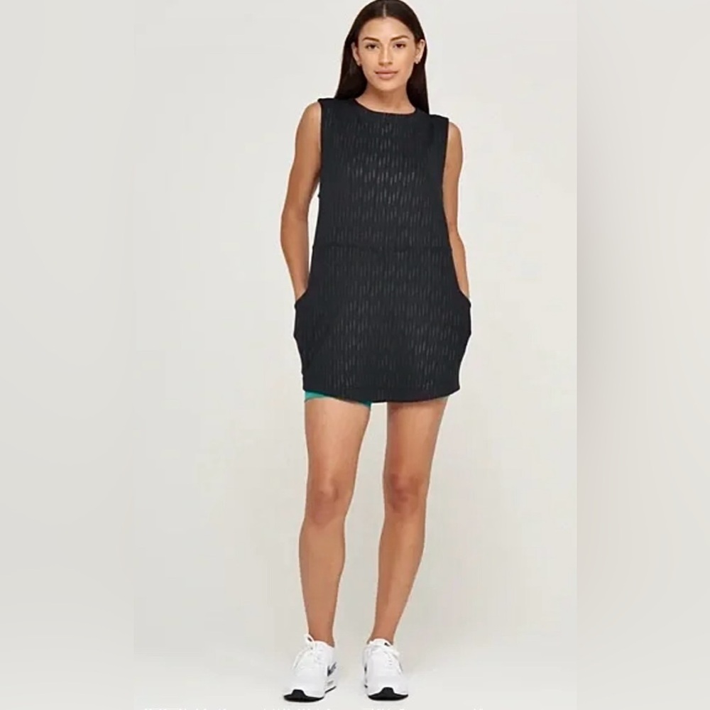 Bad Birdie Sleeveless Black Mini Athletic Golf Mirabel Tunic Dress